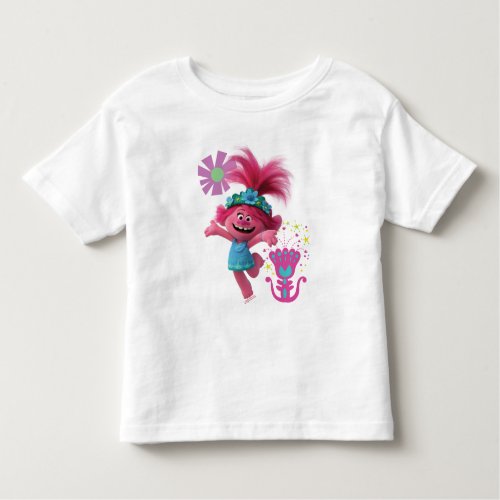 Trolls World Tour  Poppy Jumping for Joy Toddler T_shirt