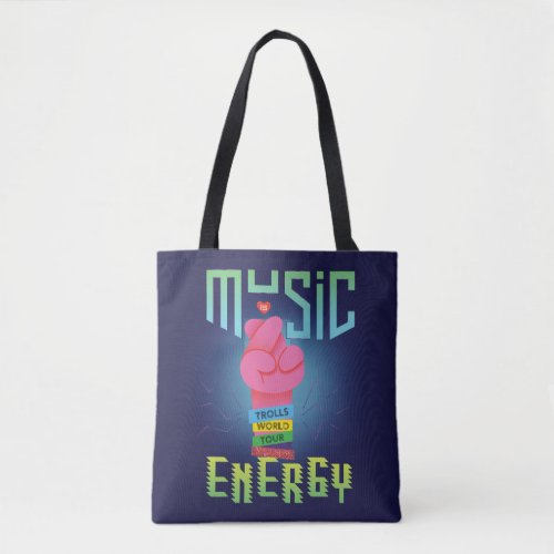 Trolls World Tour  Poppy Music Energy Tote Bag