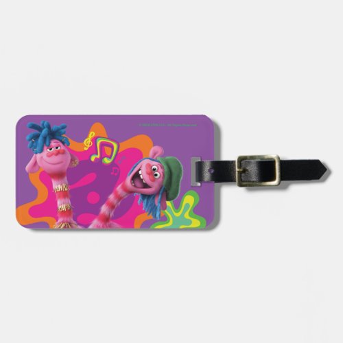 Trolls World Tour  Prince D  Cooper Luggage Tag