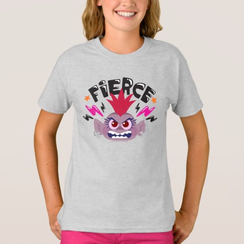 Trolls World Tour  Queen Barb Fierce Emoji T_Shirt
