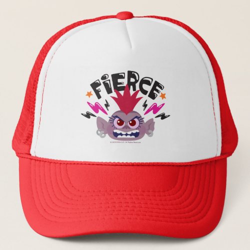 Trolls World Tour  Queen Barb Fierce Emoji Trucker Hat