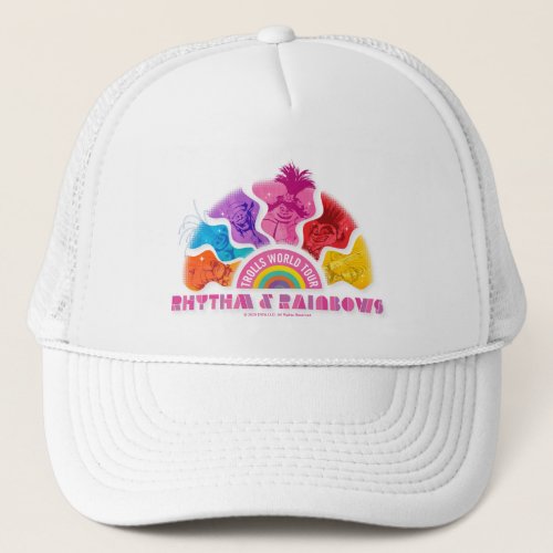 Trolls World Tour  Rhythm  Rainbows Trucker Hat