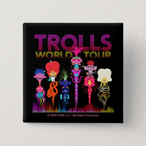 Trolls World Tour  Six String Leaders Button