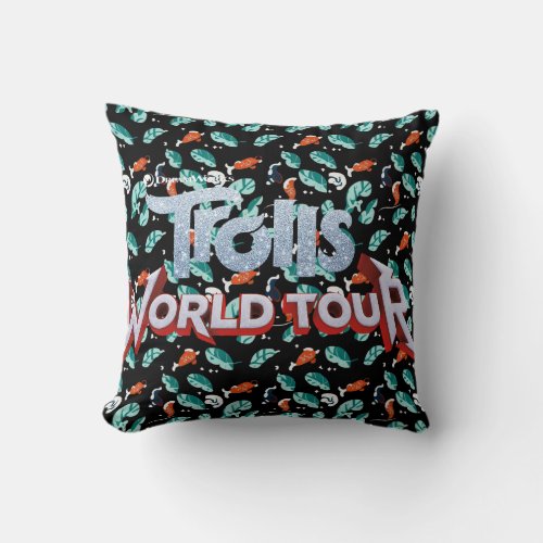 trolls world tour throw pillow