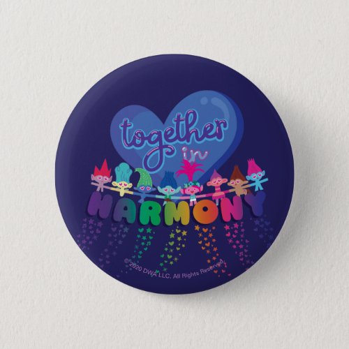 Trolls World Tour  Together In Harmony Button