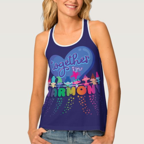 Trolls World Tour  Together In Harmony Tank Top