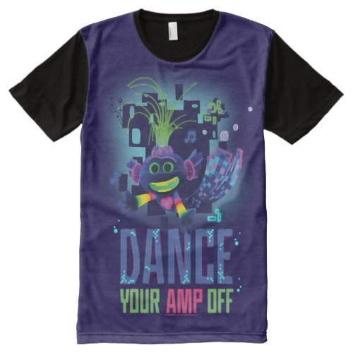 Trolls World Tour  Trollex Dance Your AMP Off All_Over_Print T_Shirt