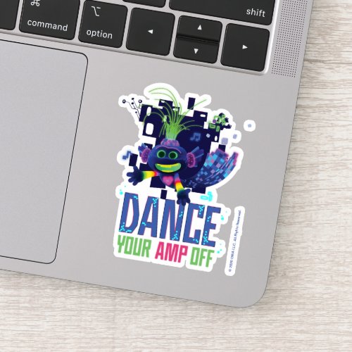 Trolls World Tour  Trollex Dance Your AMP Off Sticker