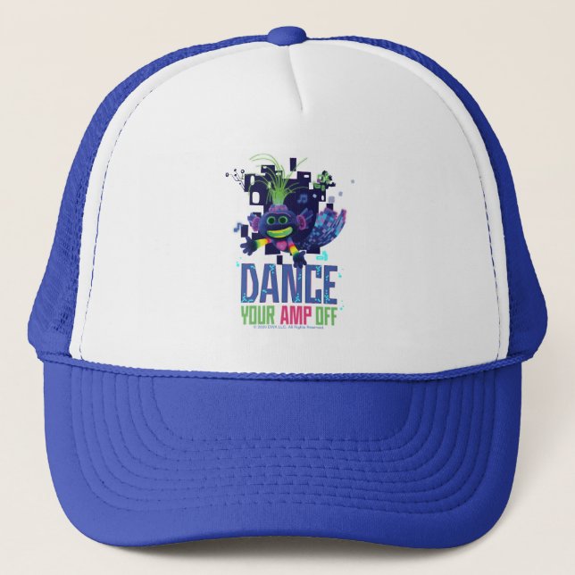Trolls World Tour | Trollex "Dance Your AMP Off" Trucker Hat (Front)