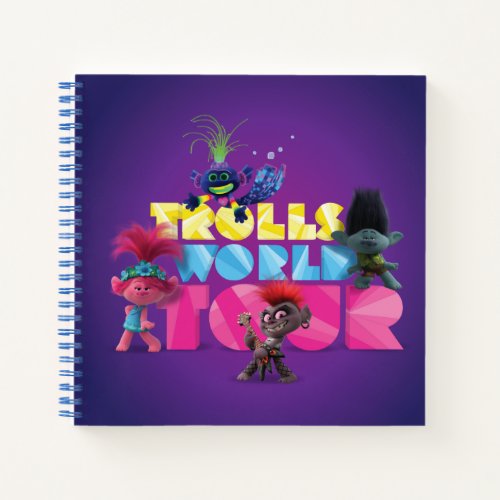 Trolls World Tour  Trollex Poppy Branch  Barb Notebook