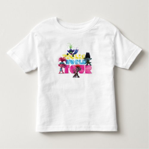 Trolls World Tour  Trollex Poppy Branch  Barb Toddler T_shirt