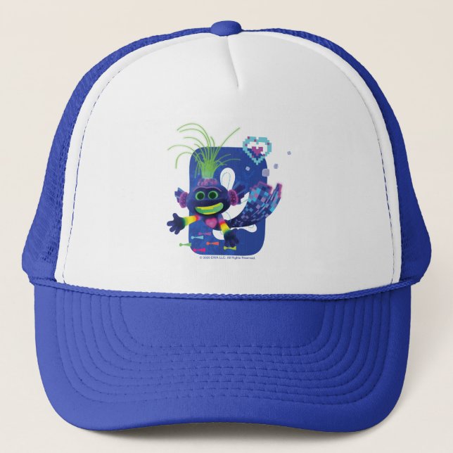 Trolls World Tour | Trollex Swimming Trucker Hat (Front)