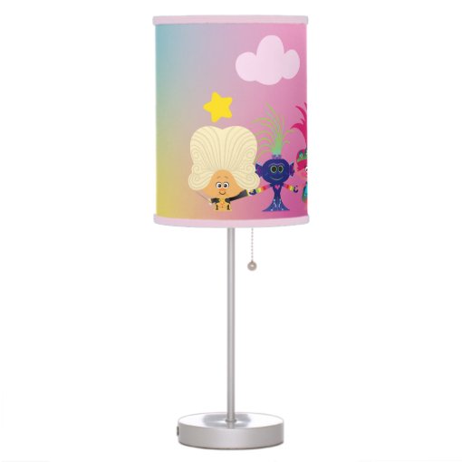 Trolls World Tour United Troll Tribes Table Lamp Zazzle 9590