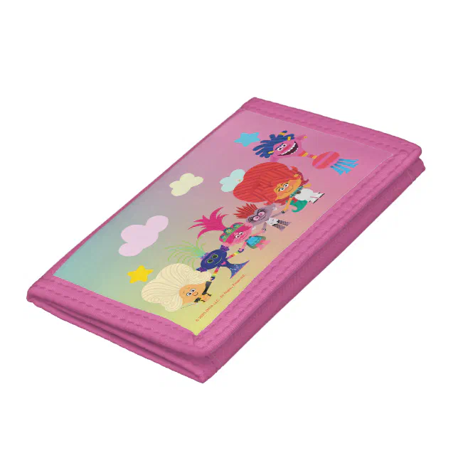 Trolls World Tour United Troll Tribes Trifold Wallet Zazzle 6335