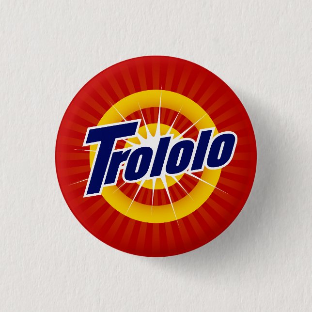 Trololo 1.25" Round Button (Front)