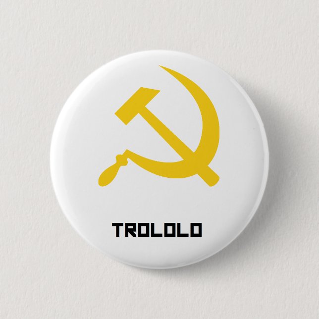 TROLOLO man Pinback Button (Front)