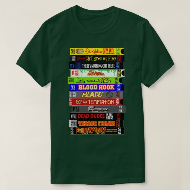 TROMA VHS STACK T-Shirt (Design Front)