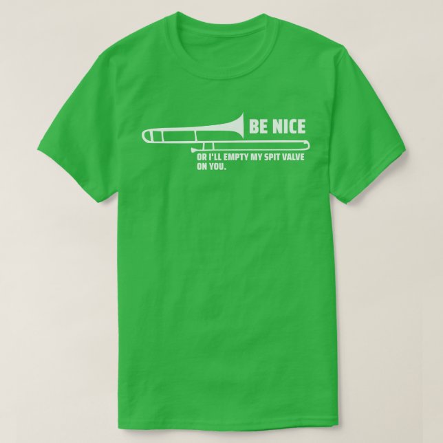 trombone 3 T-Shirt (Design Front)
