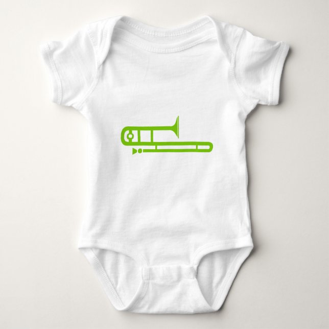 Trombone Baby Bodysuit (Front)