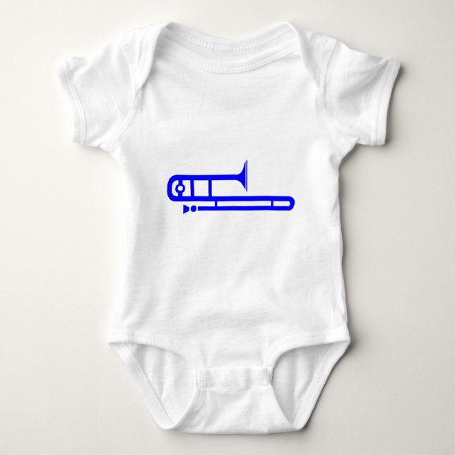 Trombone Baby Bodysuit (Front)