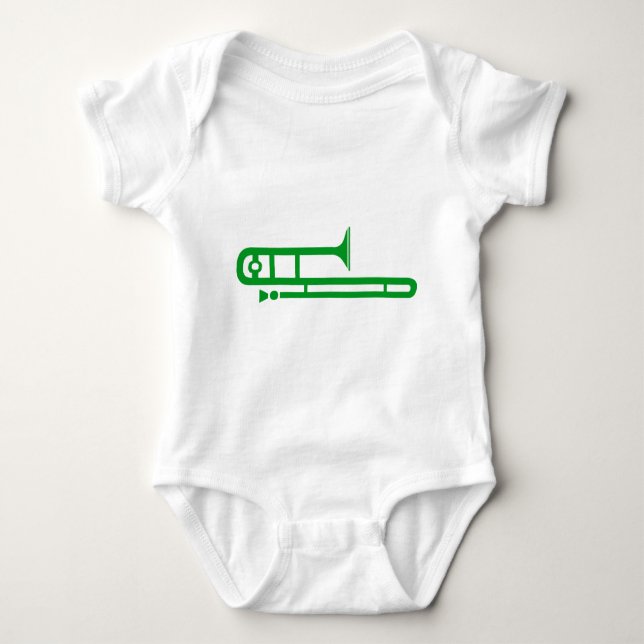 Trombone Baby Bodysuit (Front)