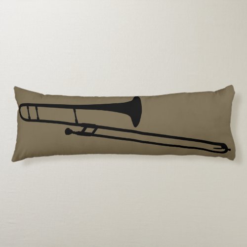 Trombone Body Pillow