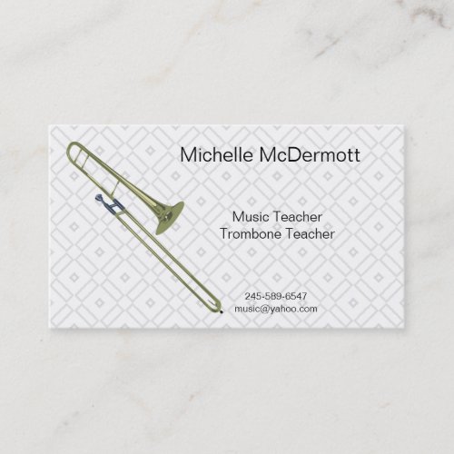 Trombone Business Card