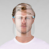 Trombone cartoon illustration face shield (Insitu)