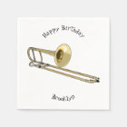 Trombone cartoon illustration