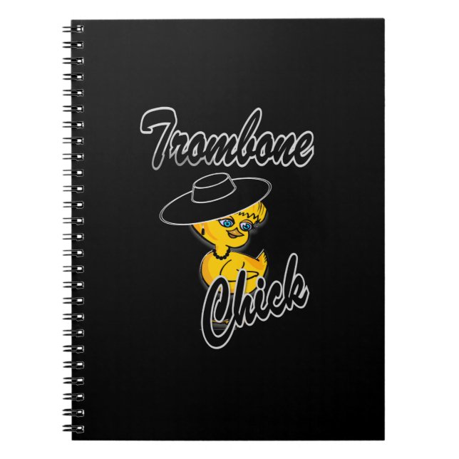 Trombone Chick #4 Notebook (Front)