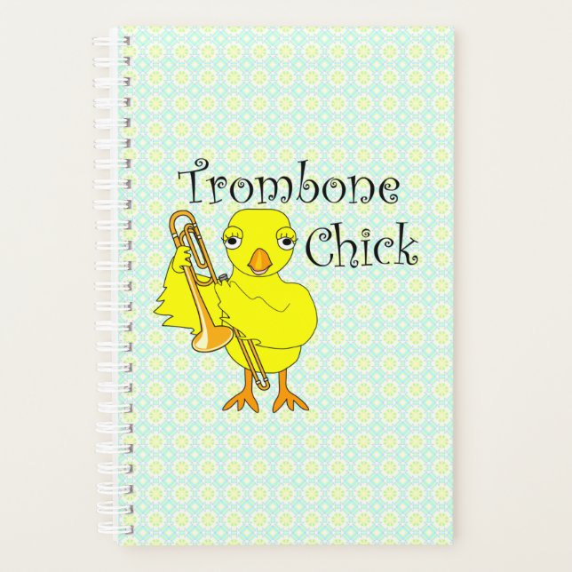 Trombone Chick Text Planner (Front)