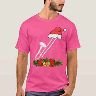 Trombone Christmas Pajamas Music Instrument T-Shirt