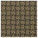 Trombone Crosshatch Pattern Fabric