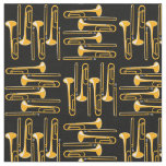 Trombone Crosshatch Pattern Fabric