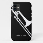 Trombone Customizable Iphone 11 Case at Zazzle
