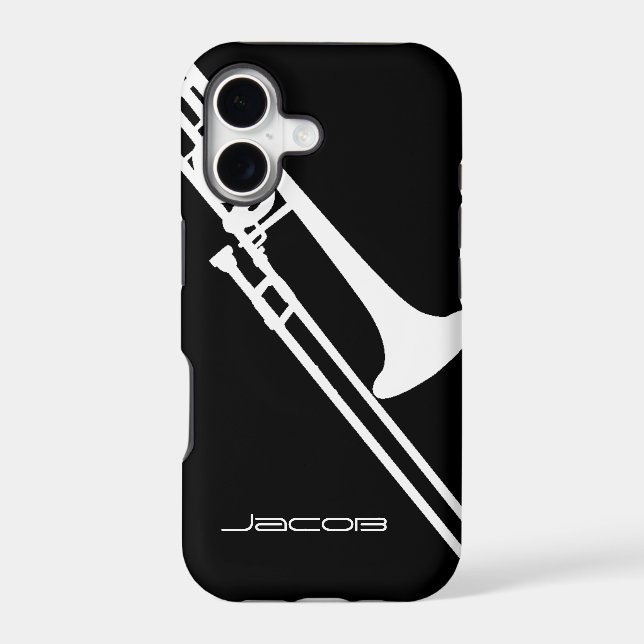 Trombone Customizable Iphone Case (Back)