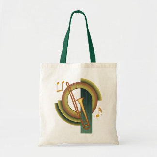 Trombone Deco Tote Bag