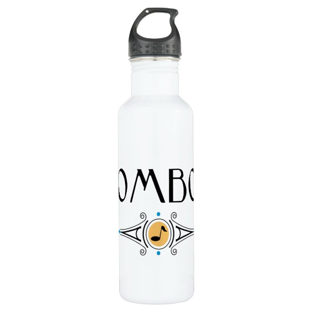 Trombone Decorative Line Stainless Steel Water Bottle (Front)