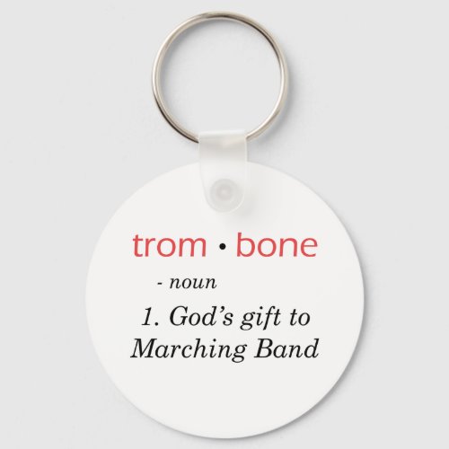 Trombone _ Definition Keychain
