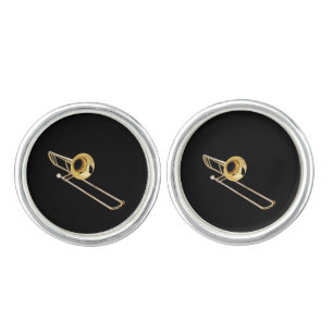 "Trombone" design gifts and products Cufflinks