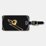 &quot;trombone&quot; Design Gifts And Products Luggage Tag at Zazzle