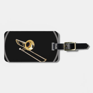 "Trombone" design gifts and products Luggage Tag