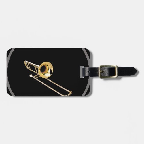 Trombone design gifts and products Luggage Tag