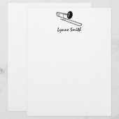 Trombone "Drawing" Personalized (Front/Back)