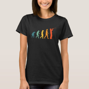 Trombone Evolution Retro Trombone Player Trombonis T-Shirt