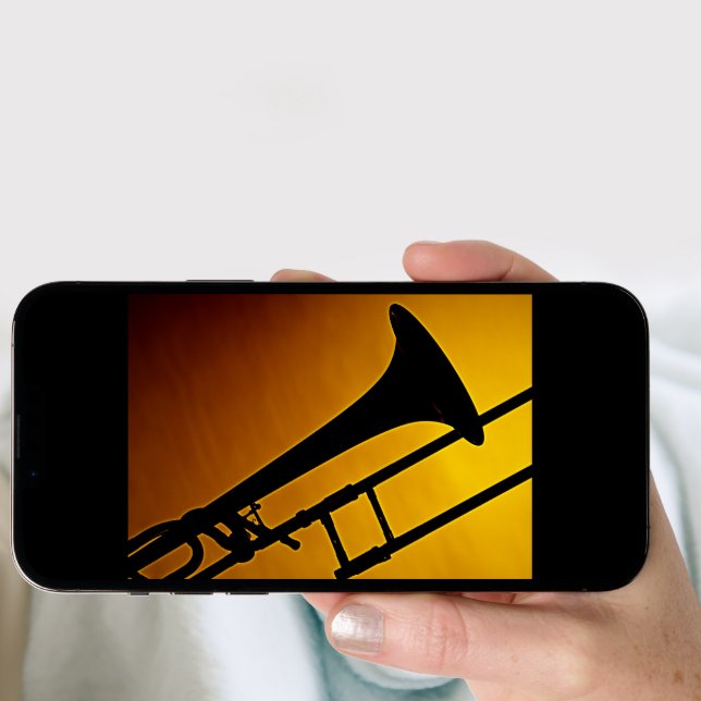 Trombone Greeting Card (Front Digital)