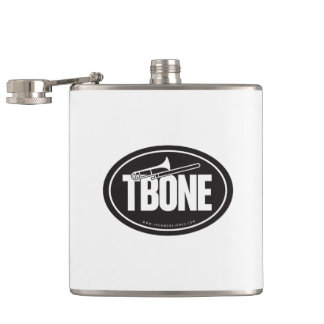 Trombone Hip Flask