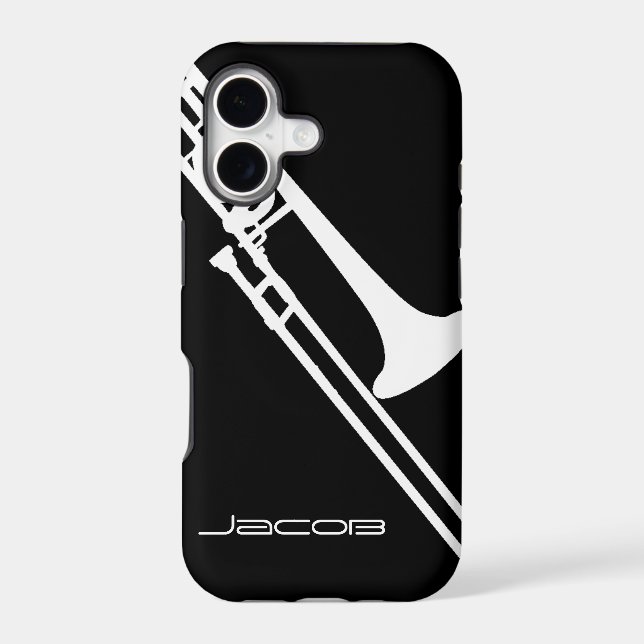 Trombone Iphone Case (Back)