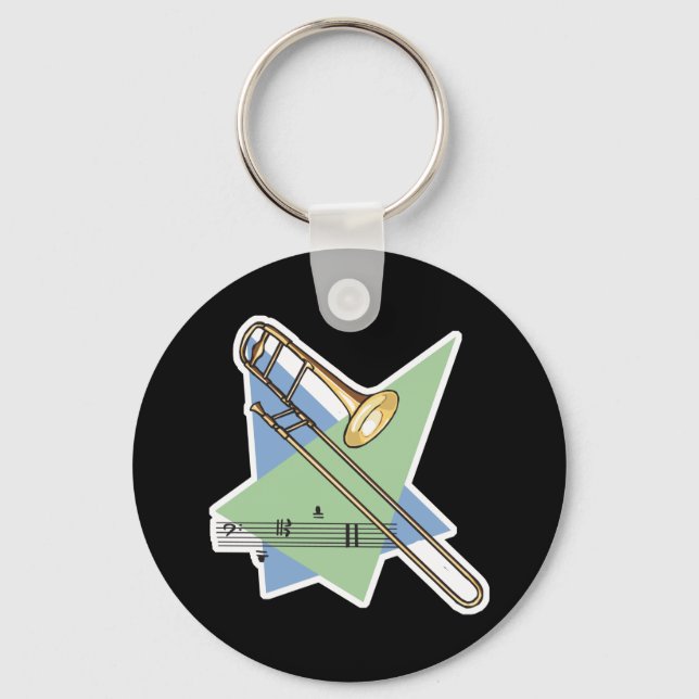 trombone keychain (Front)