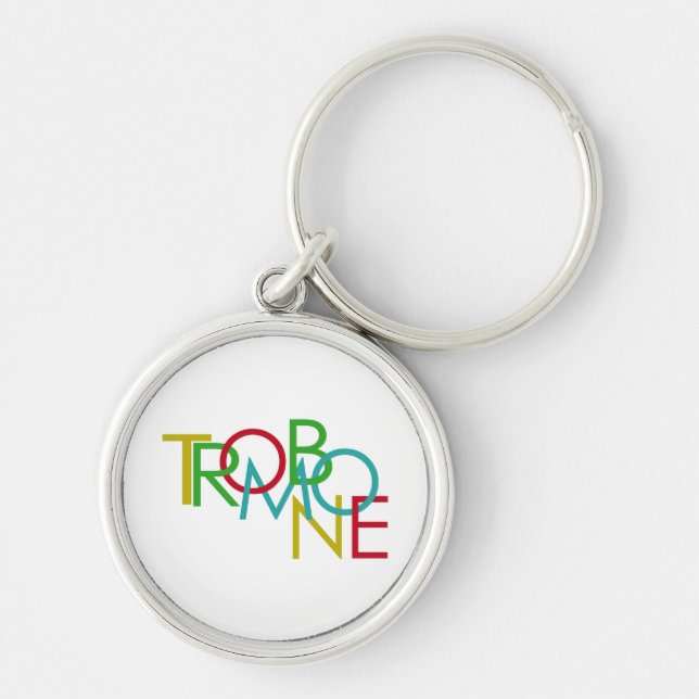 Trombone Keychain (Front)